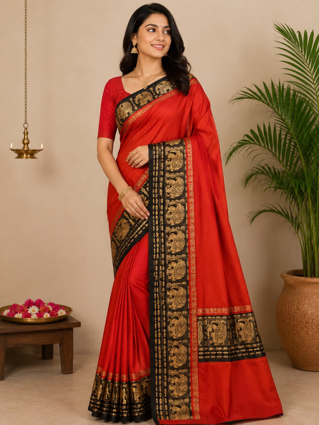 Mysore Crepe Silk Sarees